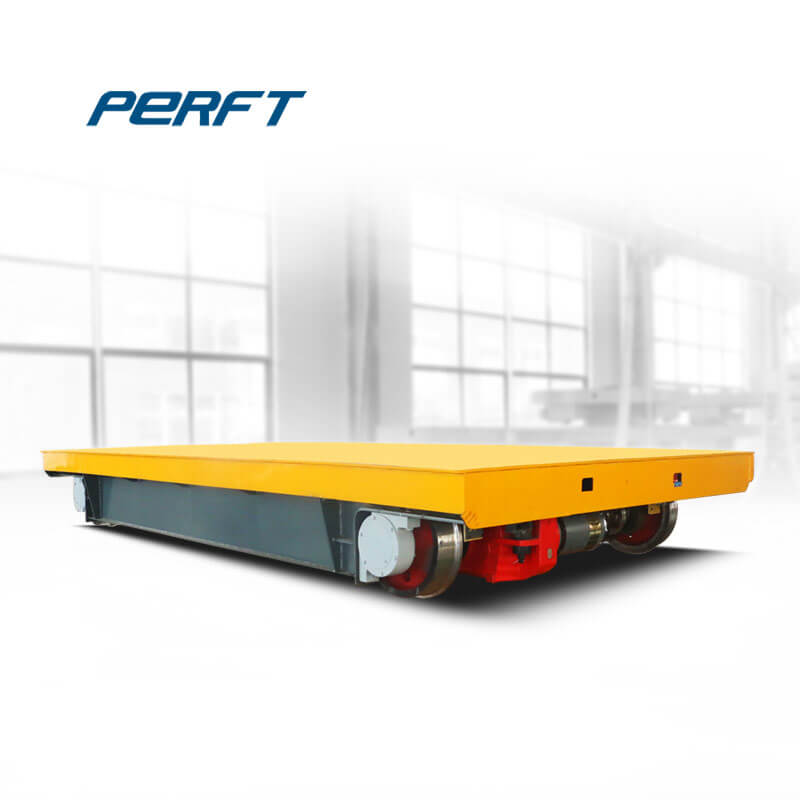 rgv transfer car with rail guides 25t-Perfect Rail Transfer Trolley